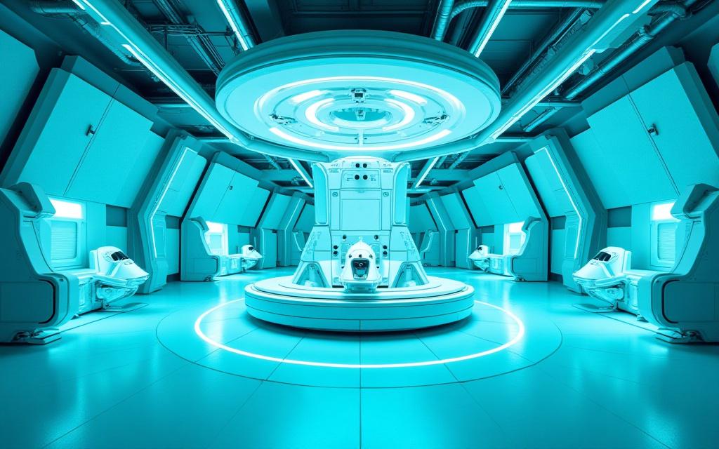 Astronaut training facility at Celestite Suites