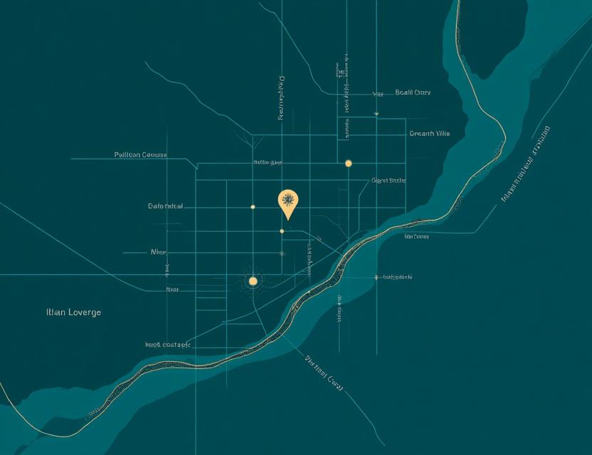 Map of Toronto location near Pailton Crescent